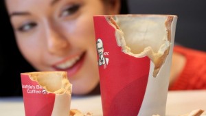 KFC Edible Cup www.custompapercup.com