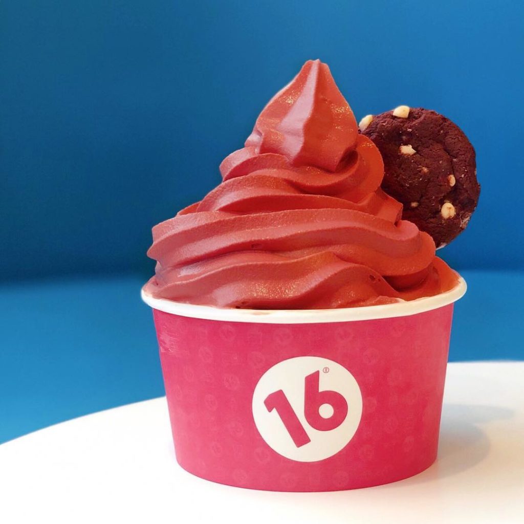 16handles biscuit custom ice cream cup